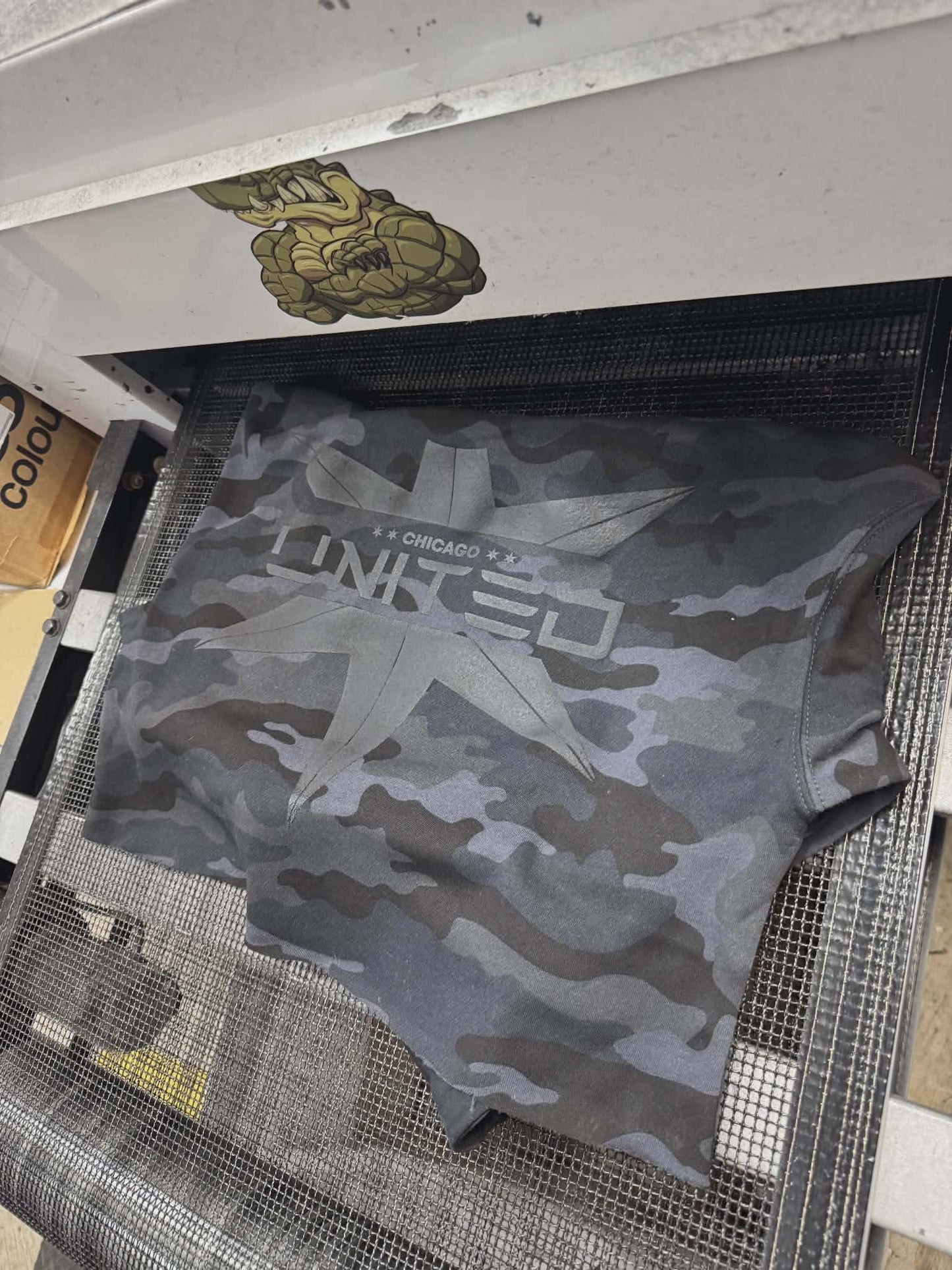 Black Camo Heavy Hoodie